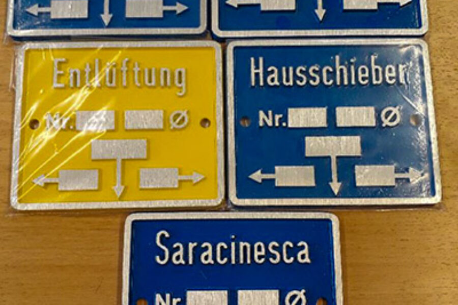 Lorem plaques et signalisation