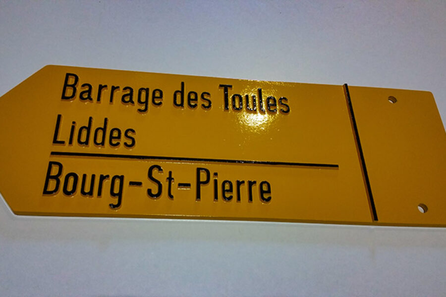 Lorem plaques et signalisation