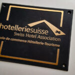 plaque hotellerie suisse