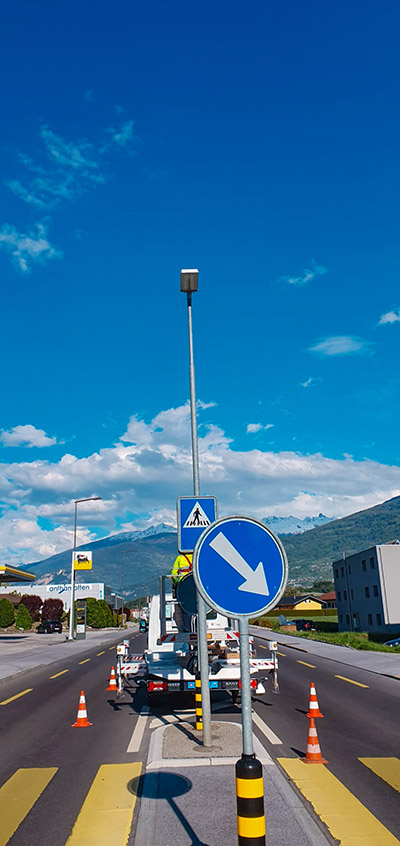 lampadaire de ville